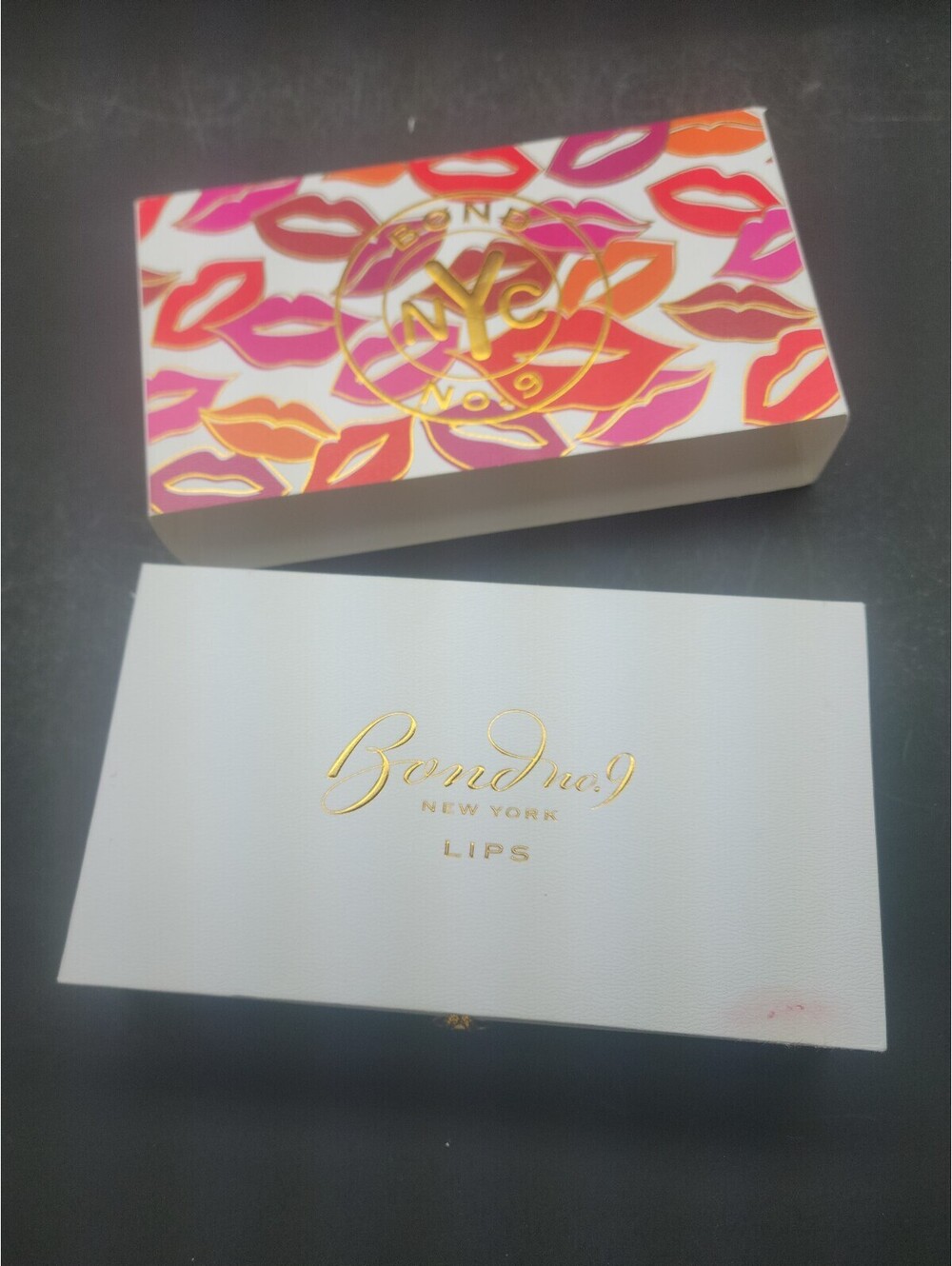 Bond No. 9 New York ~ PARK AVENUE Refillable 2 Pc Lipstick Set Gold Case ~READ!!